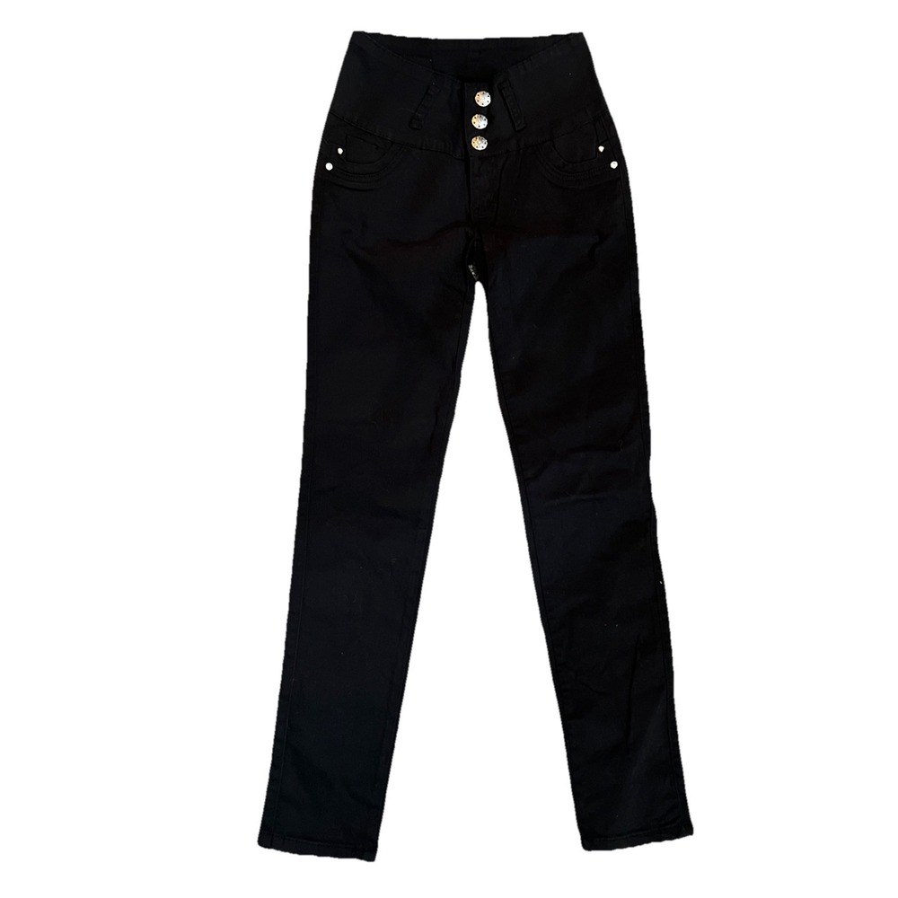 Silver Diva High Waist Stretch Push Up, Colombian Style Skinny, Colita levantada